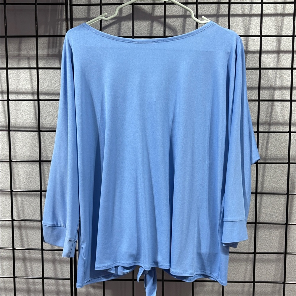 Notations Light Blue Button-Down Women's Top - Nw… - image 4